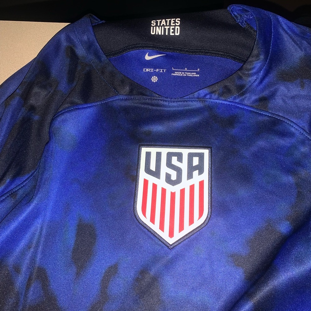 USA Nike World Cup 2022 Jersey Away Size L